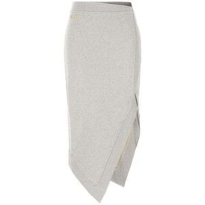 The Attico Asymmetrical Hem Gray - NWT